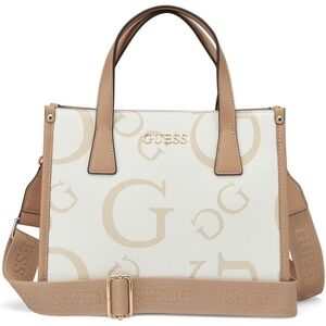 GUESS Beige and Cream Satchel